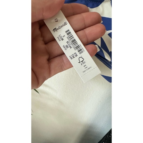 Madewell Second Wave Balconette Bikini Top in Tropicale Floral NWT - Picture 6 of 9